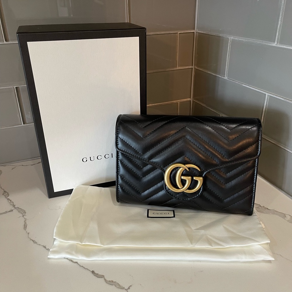 Gucci Marmont Matelasse Mini Bag (WOC)